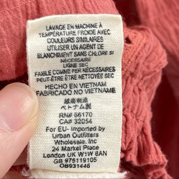 Free People S Maria Maria Lace Blouse Embroidered Athena OB931446 Long Sleeve - Picture 10 of 11